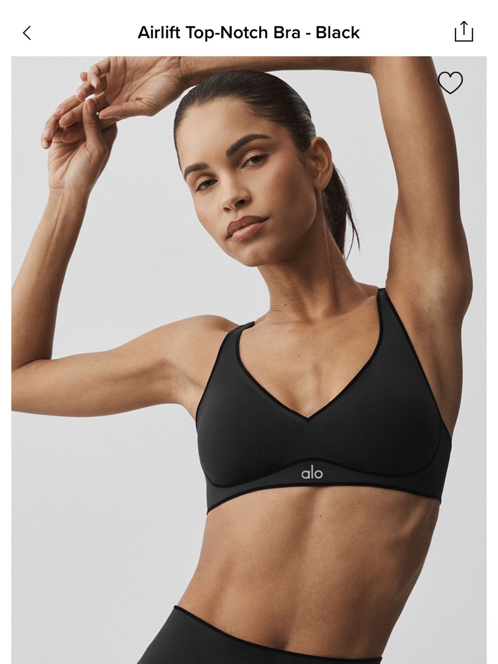 Alo Airlift Top Notch Bra - Picture 6 of 6